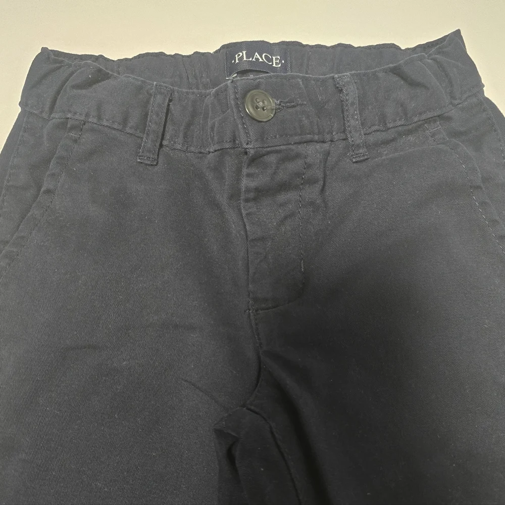 Youth Boy's Size 7 Black, Navy, and Tan Pants Set - Picture 8 of 16